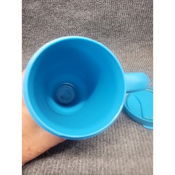 Bubba Keg 34 oz - Insulated Travel Mug Blue With Chrome And Flip-Top Lid - Picture 4 of 6